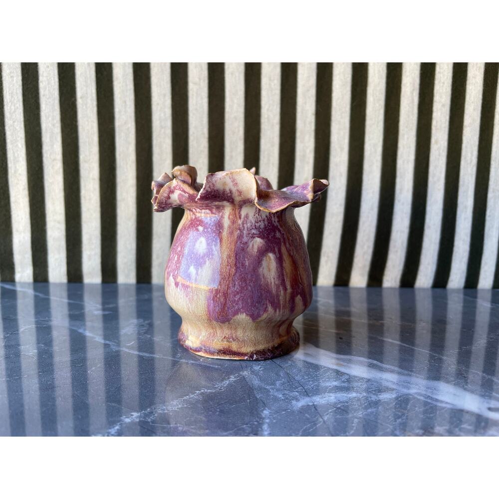 Splattered Ceramic Vase